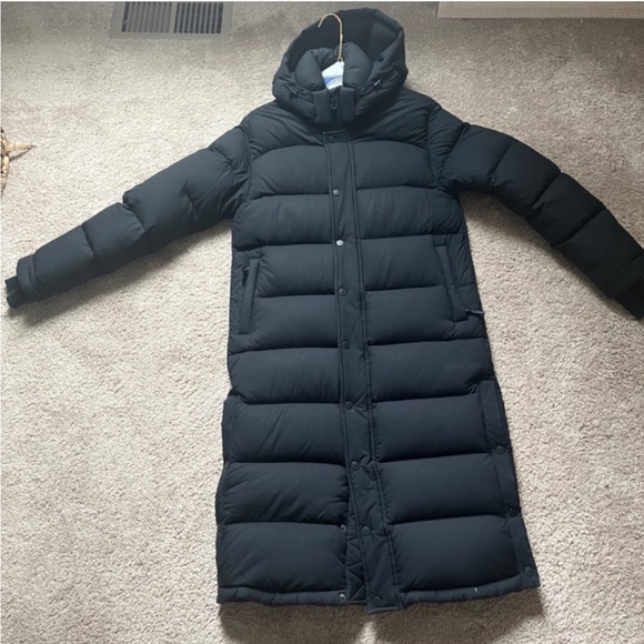 Aritzia Super Puff Long Coat 3XS Black - Picture 6 of 8